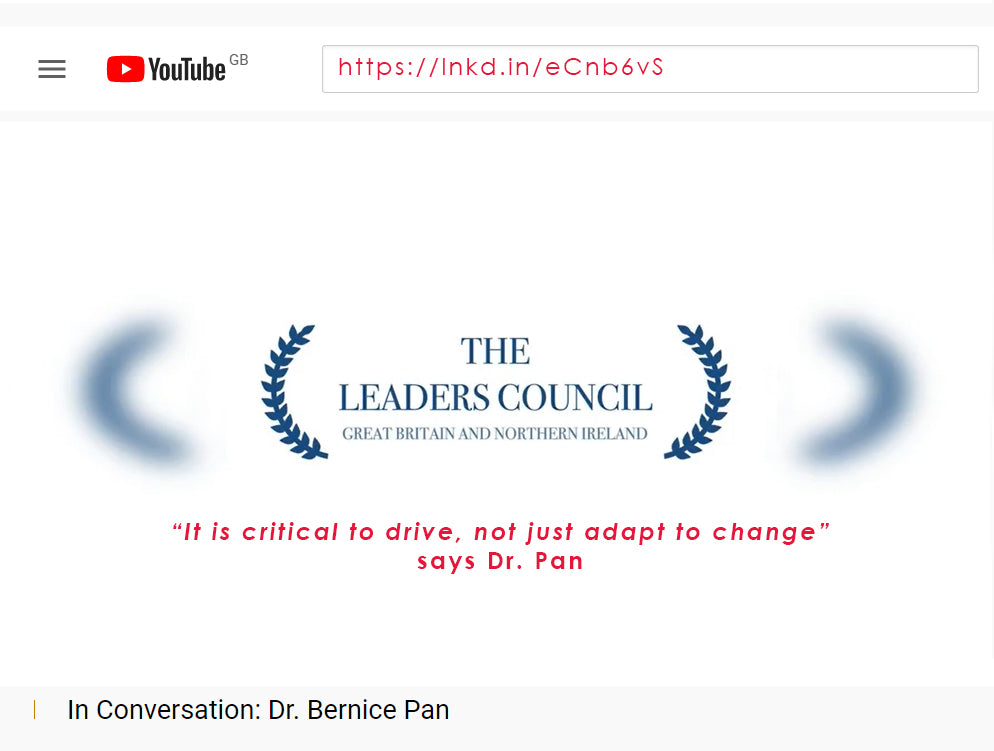 Bernice Speaks in Leaders Council Podcast