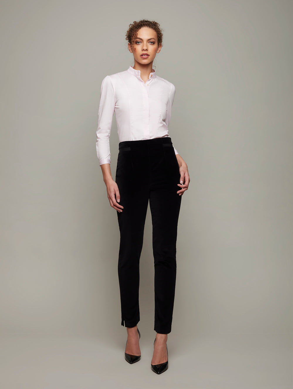 CORINTHIAN | Fan-Collar Shirt