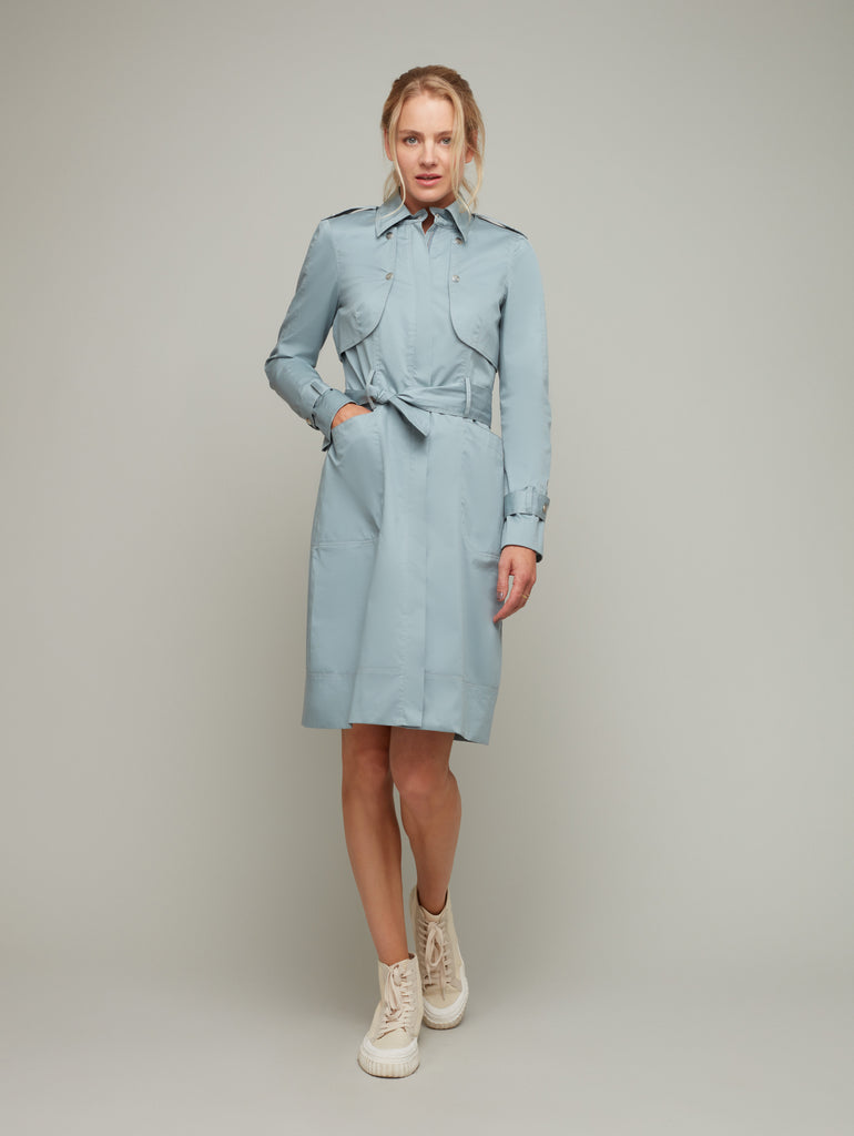 Multi color trench coat 2025