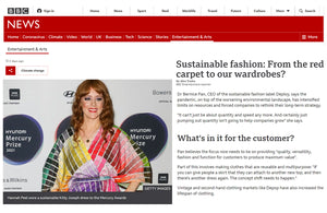BBC News DEPLOY Sustainable Fashion Interview Article 24 Sept 2021