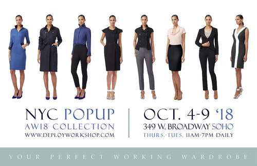 NYC DEPLOY SoHo AW18 PopUp - 4-9th October, 349 W. Broadway