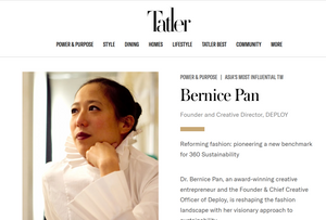 Dr. Bernice Pan named "Asia's Most Influential" on Tatler Asia Power & Purpose List