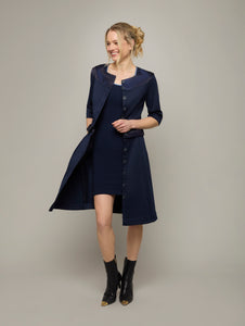 COVE | Cotton Jacquard Knit Dress