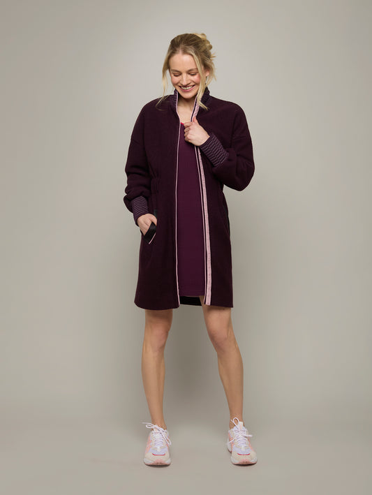 GLACIER | Boiled-Wool Coat