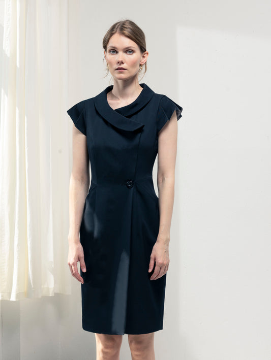 ARCHITRAVE  | Tailored Wrap Dress