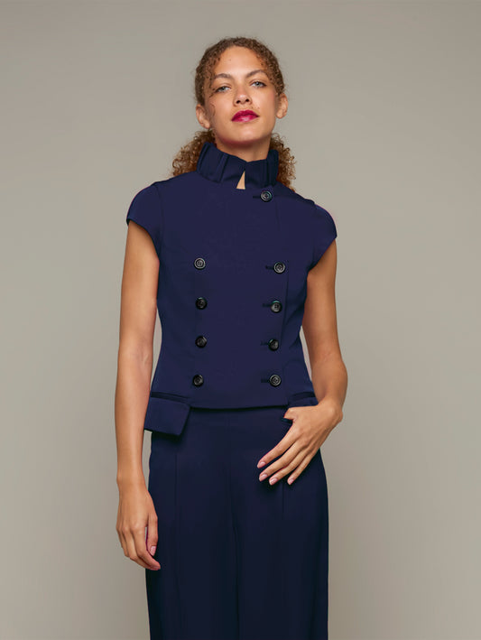 ARCHITRAVE | Fan Collar Waistcoat