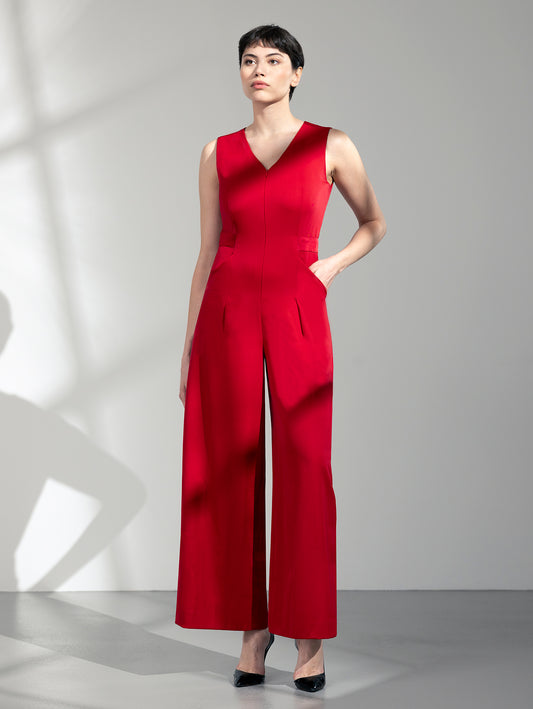 COLUMN | Tailored Wool Jumpsuit