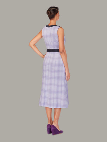 ACACIA | Panelled Jacquard Jersey Dress