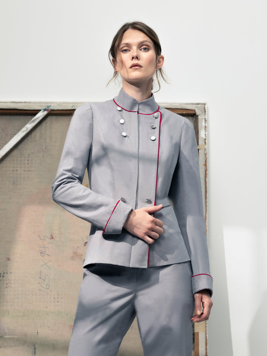 SALAMANDER | Organic-Cotton 4-Way Millitary Jacket
