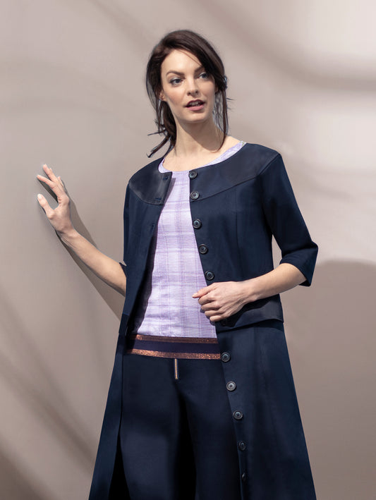 LINDEN | 4-Way Cotton Coat-Dress