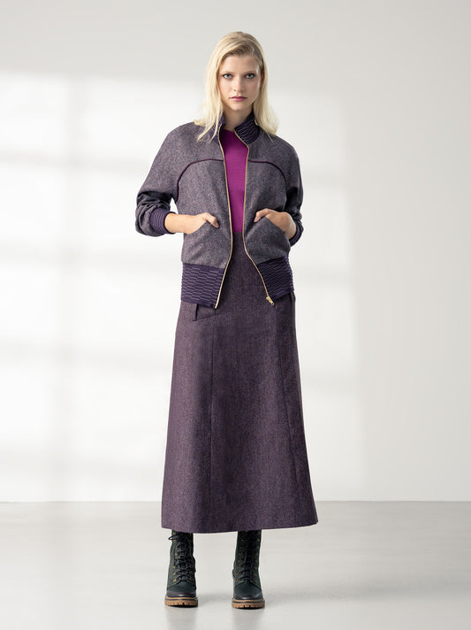 HAWTHORN | Shetland Wool Bomber Jacket