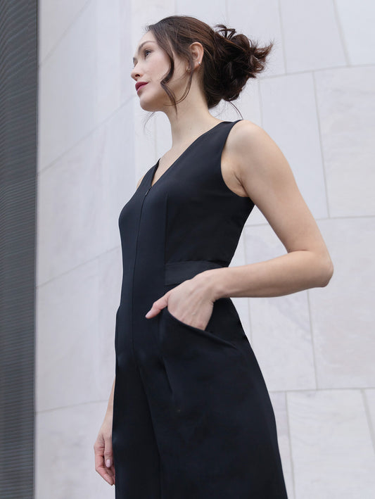 COLUMN | Tailored Crop-Legged Jumpsuit