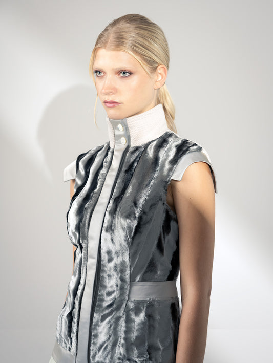 BRIDLE | Beaver Faux-Fur Waistcoat