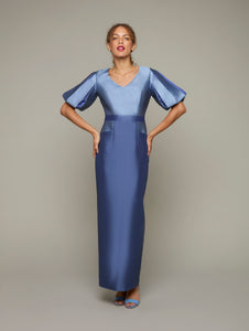LILIUM Statement-sleeve Occasion Dress - Main Image
