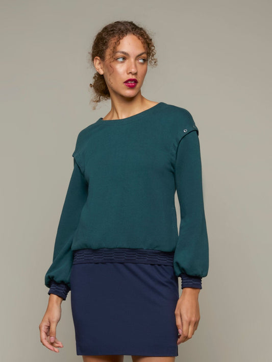 METEO | Easy Two-Way Sweatshirt