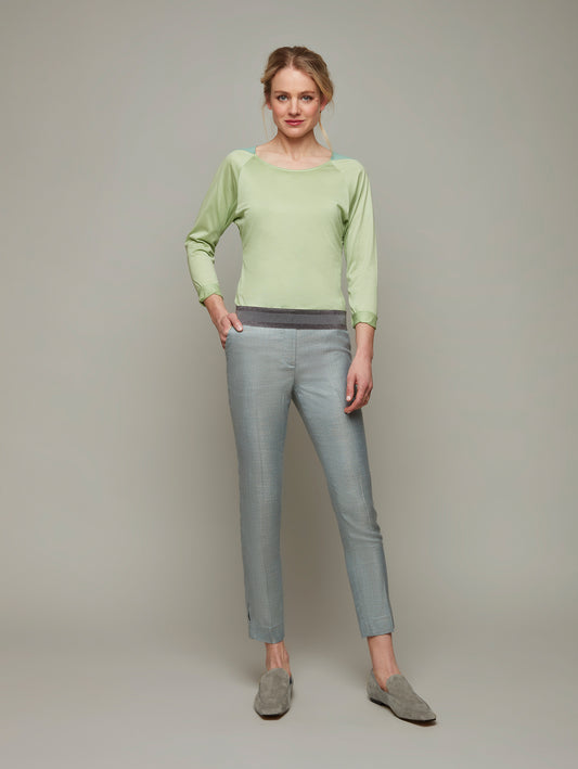 BLUEGRASS | Bat-Wing Cotton Top
