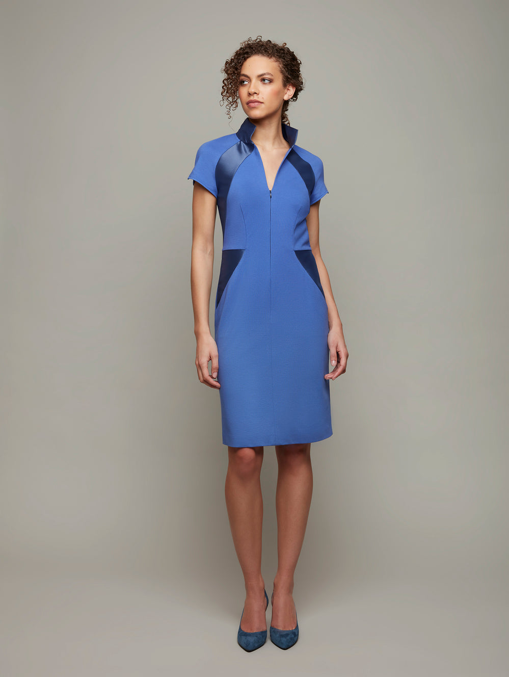 CORNICE | Fitted Panelled Dress