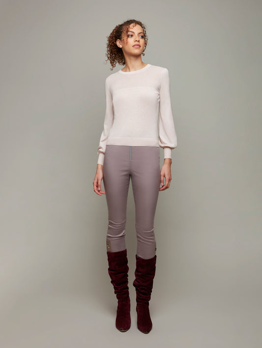 FREESIA | Cotton-Silk Knit Top