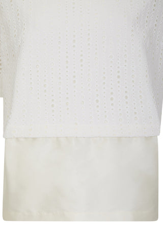 CALLA | Broderie Anglaise 2-Way A-Line Top