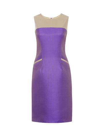 STAR | Scoop-Neck Cocktail Dress _ Prism Purple