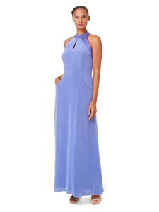 cascade silk maxi dress Ruthie Cascade Maxi Dress