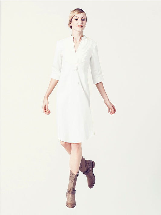 IONIC | Pin-Tuck Shirt-Dress