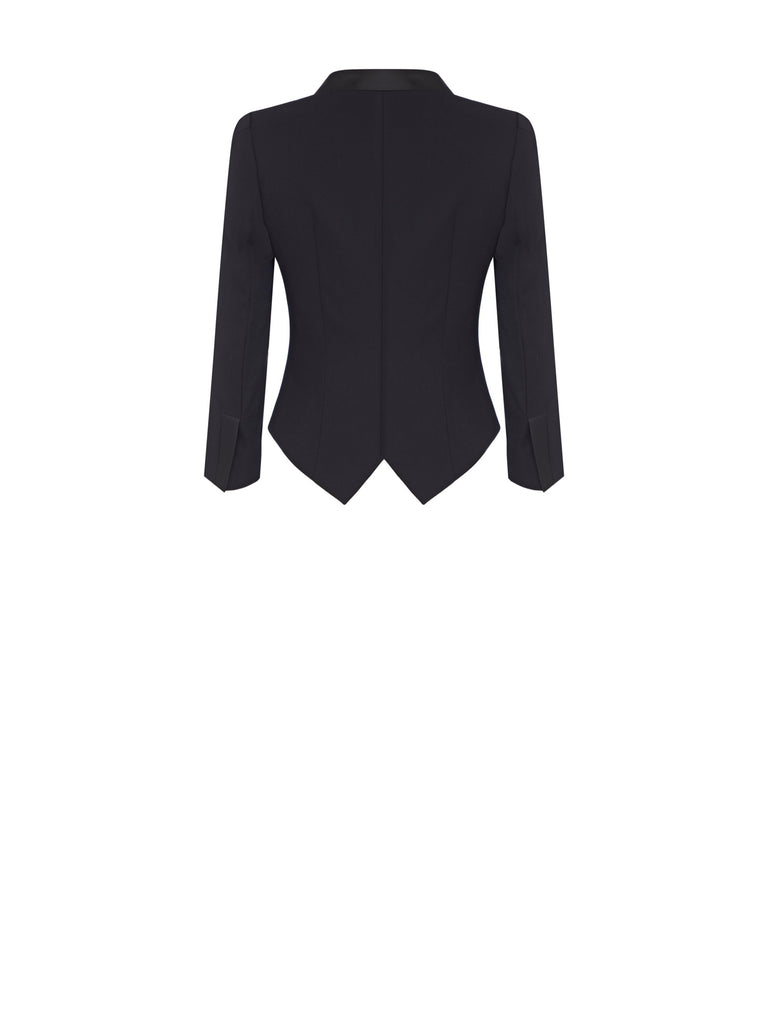 Women's long tail sale tuxedo jacket