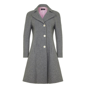 JEANETTE | A-Line Tweed Coat
