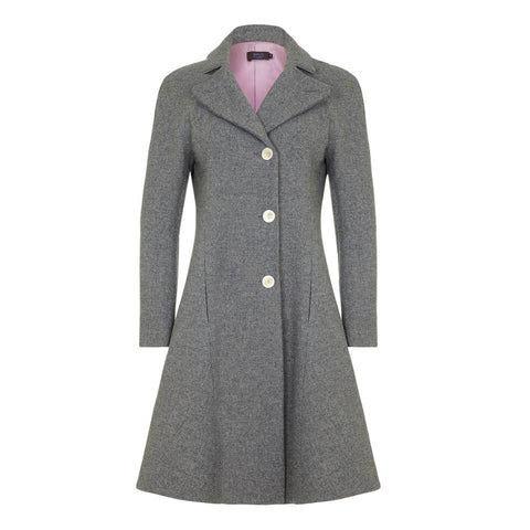 JEANETTE _ A-Line Tweed Coat