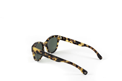 Mouet X Deploy NAO Havana Green Sunglasses