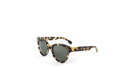Mouet X Deploy NAO Havana Green Sunglasses