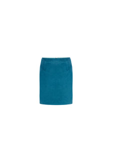 BULB | Cotton Velvet Short Skirt