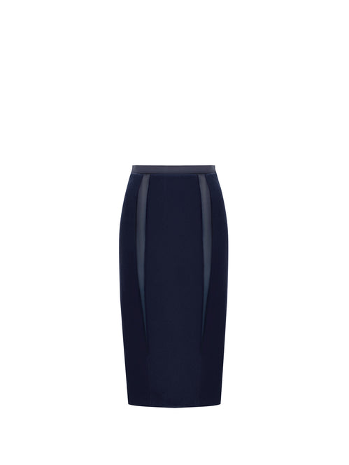 AMPHORA | Pencil Midi Skirt